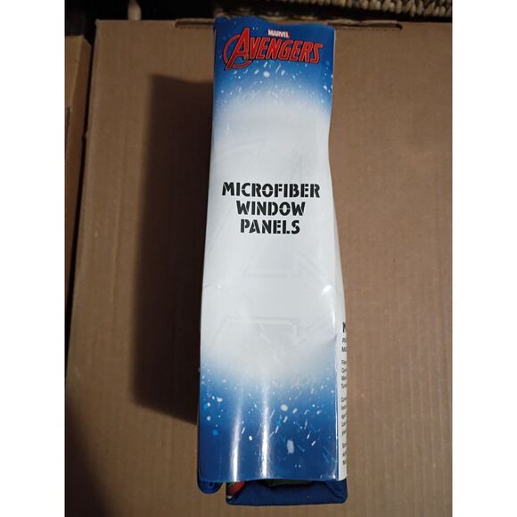Marvel Avengers Microfiber Window Panels & Tie Back - Picture 3 of 3